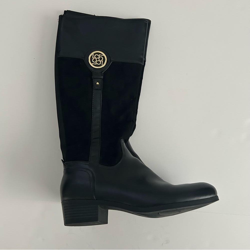 Liz Claiborne Black Riding Boots | Size 9 - Picture 5 of 7